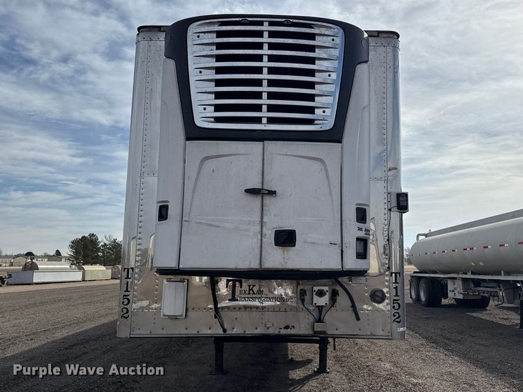 image for item DZ5130 2013 Wabash refrigerated van trailer