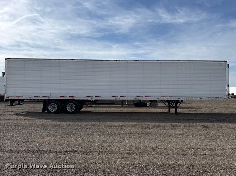image for item DZ5130 2013 Wabash refrigerated van trailer
