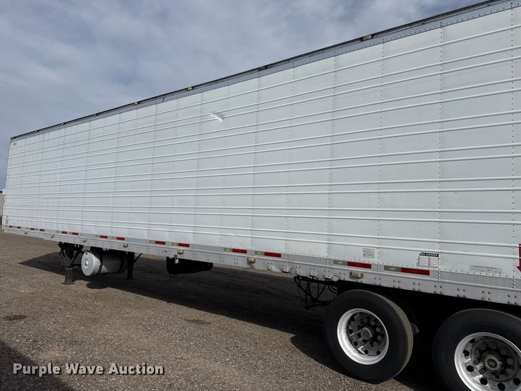 image for item DZ5130 2013 Wabash refrigerated van trailer