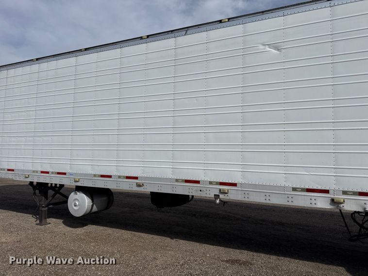 image for item DZ5130 2013 Wabash refrigerated van trailer