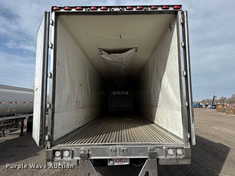 image for item DZ5130 2013 Wabash refrigerated van trailer