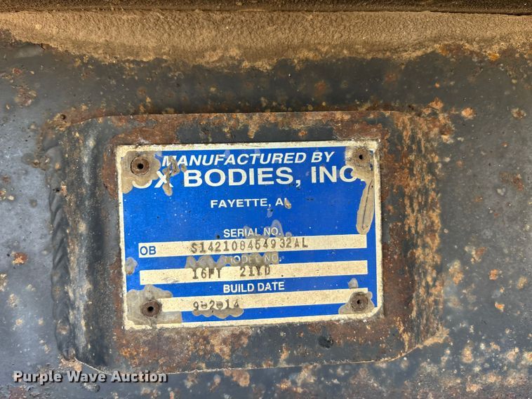 image for item EA4469 2015 Mack GU713 dump truck