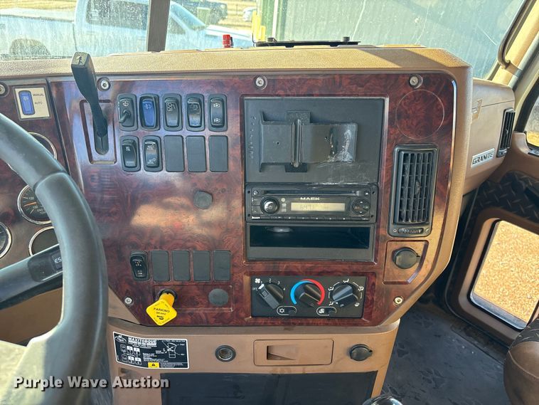 image for item EA4469 2015 Mack GU713 dump truck