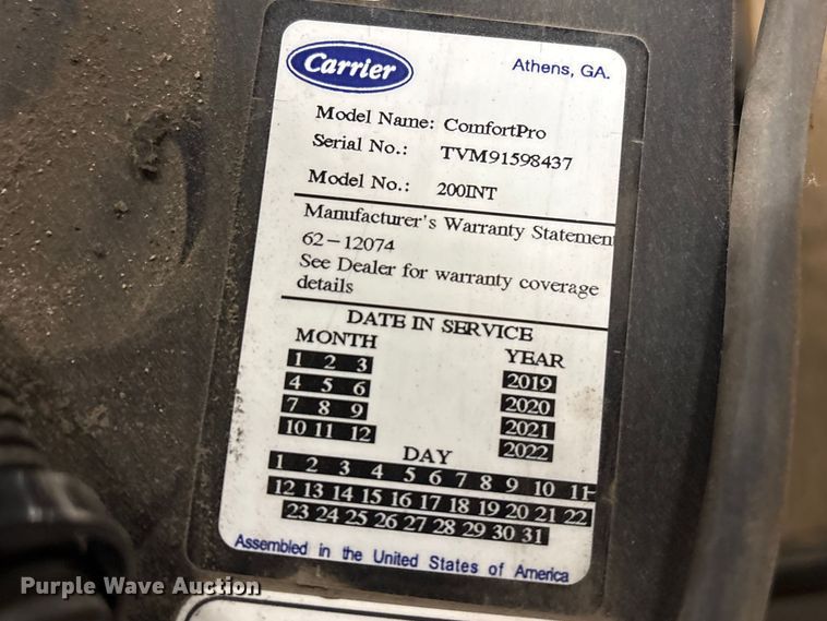 image for item EI5746 Carrier ComfortPro 200INT power unit