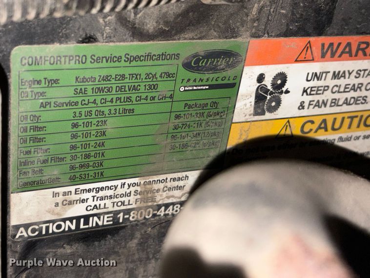 image for item EI5749 Carrier ComfortPro PC6022 APU