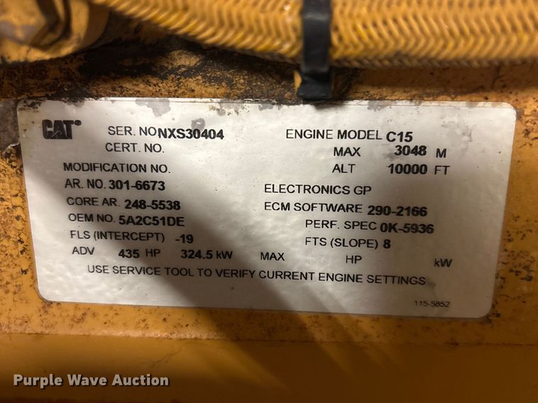 image for item EI5758 Caterpillar C15 engine