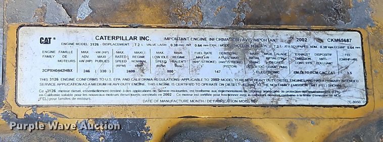 image for item EO7031 2003 Kenworth T300 flatbed truck