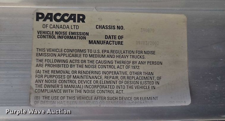 image for item EO7031 2003 Kenworth T300 flatbed truck