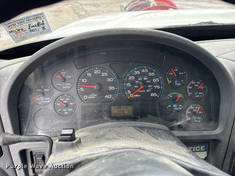 image for item ER0406 2005 International 7400 sewer jetter truck