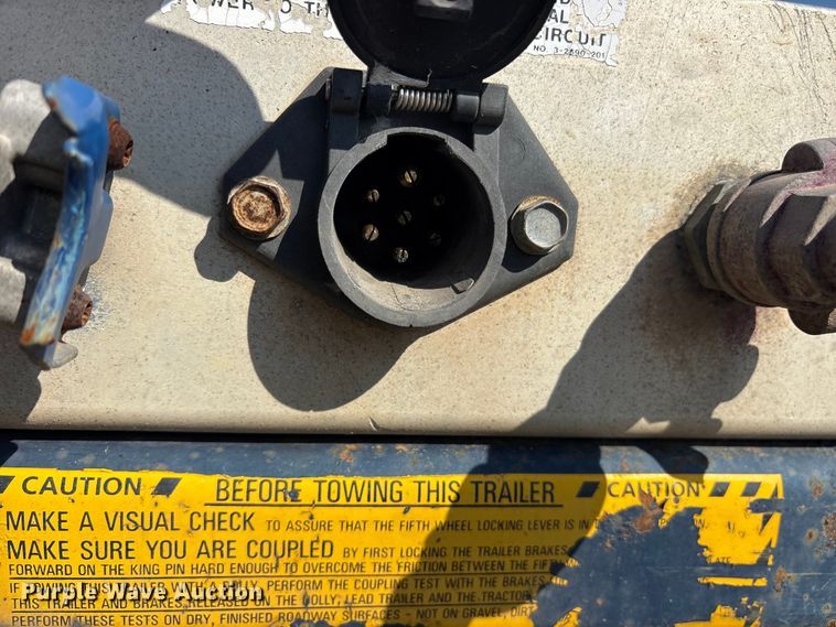 image for item ES8628 2007 Utility FS2CHA flatbed trailer