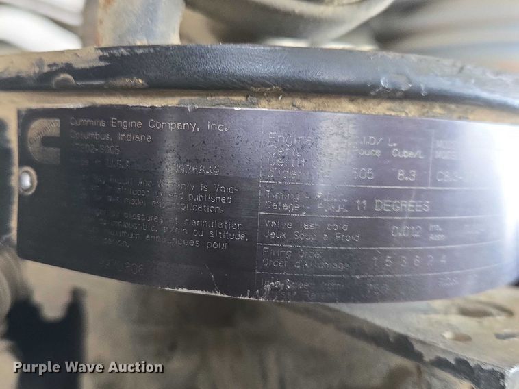 image for item ET1413 1998 Ford LT8000 dump truck