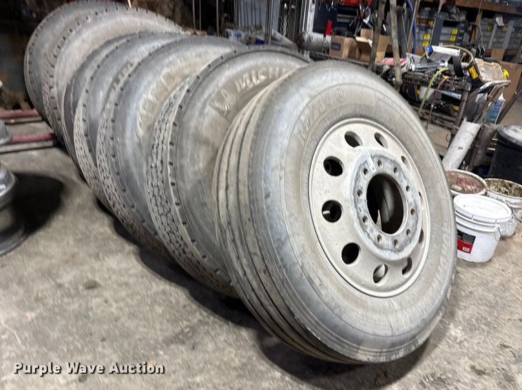 image for item EU4122 (8) wheels and tires