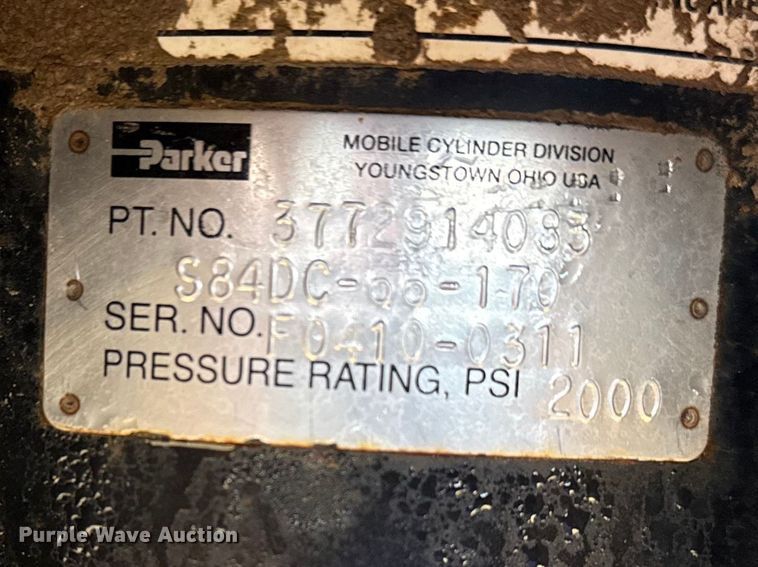 image for item EU4125 1968 Hobbs Trailer end dump trailer