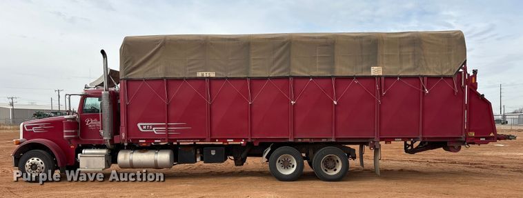 image for item EU4887 2012 Peterbilt 367 cotton module transport truck