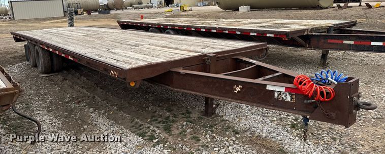 image for item FB0812 2009 Hillsboro Industries flatbed trailer