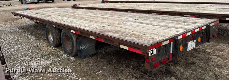 image for item FB0812 2009 Hillsboro Industries flatbed trailer