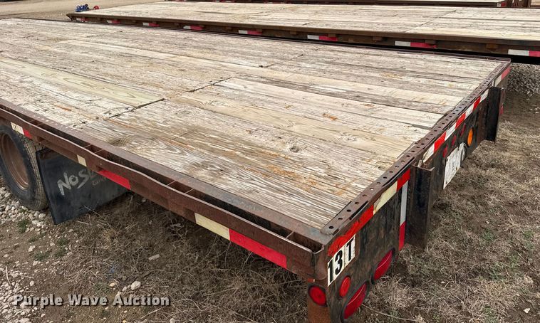 image for item FB0812 2009 Hillsboro Industries flatbed trailer