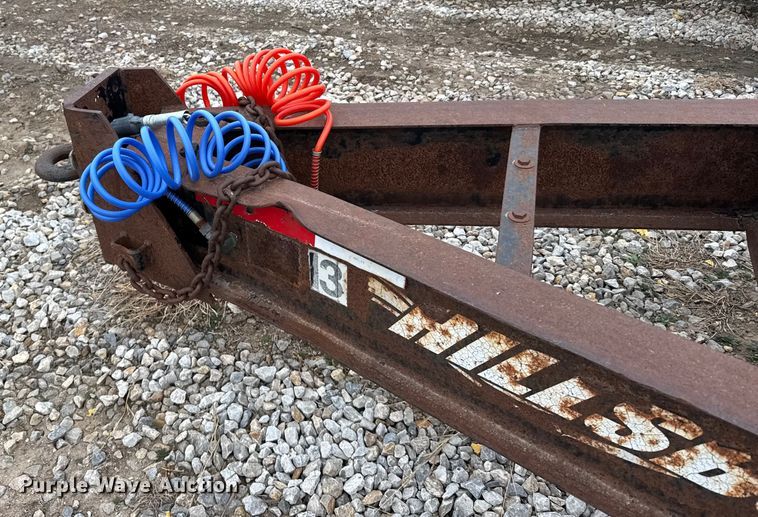 image for item FB0812 2009 Hillsboro Industries flatbed trailer