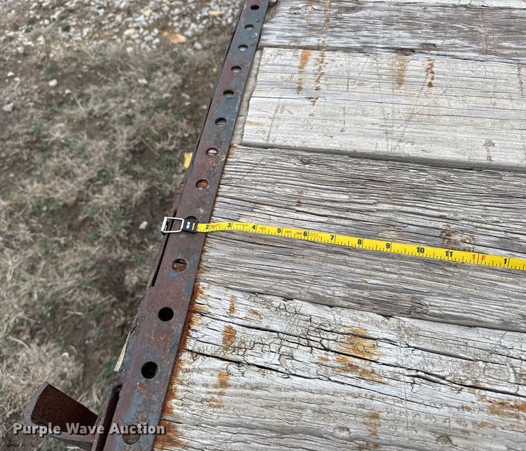 image for item FB0812 2009 Hillsboro Industries flatbed trailer