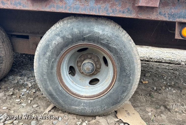 image for item FB0812 2009 Hillsboro Industries flatbed trailer