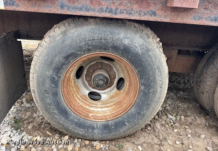 image for item FB0812 2009 Hillsboro Industries flatbed trailer