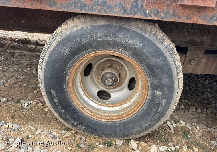 image for item FB0812 2009 Hillsboro Industries flatbed trailer