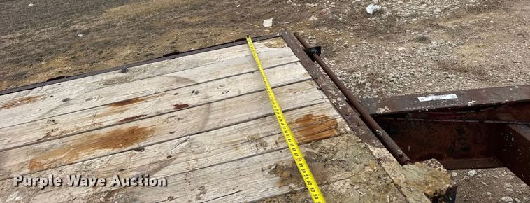 image for item FB0813 1994 Gold Star equipment trailer