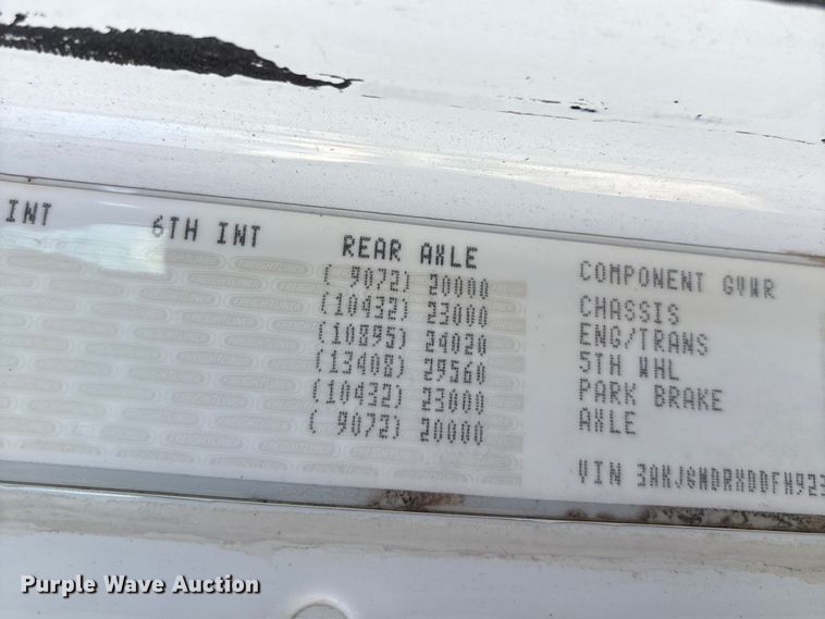 image for item FB3580 2013 Freightliner Coronado semi truck