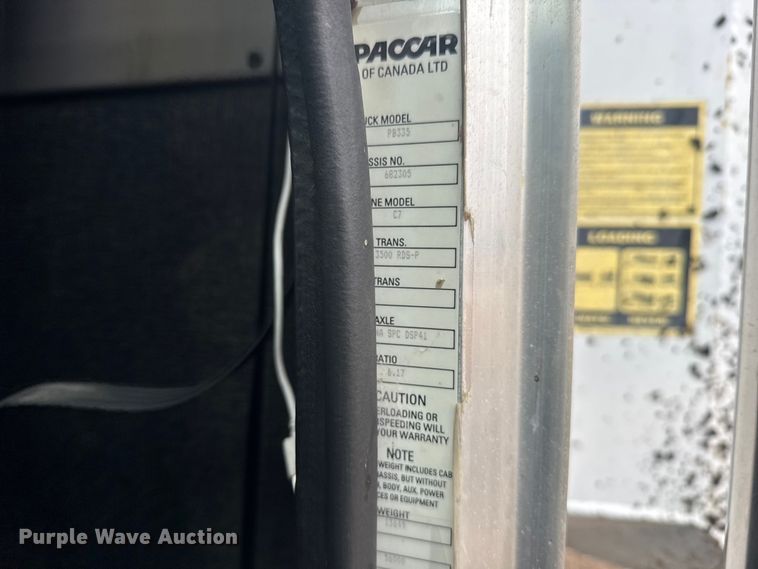 image for item FB6970 2007 Peterbilt 335 dump truck