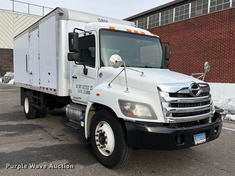 image for item FB7969 2016 Hino 338 box truck
