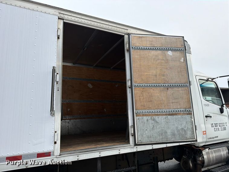 image for item FB7969 2016 Hino 338 box truck