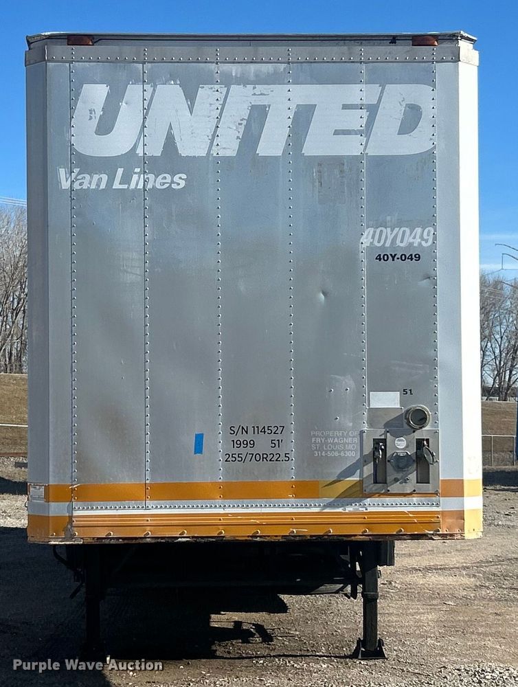 image for item FC5023 1999 Kentucky dry van trailer