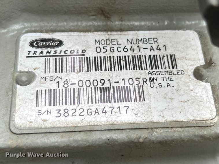 image for item FC5131 2009 Utility refrigerated van trailer