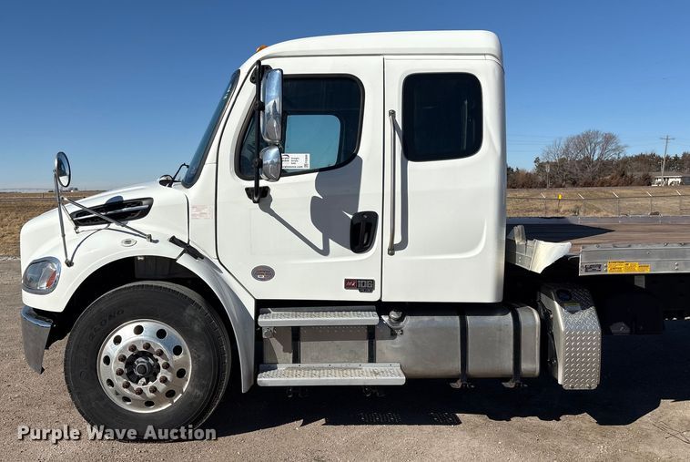 image for item FG2690 2024 Freightliner M2 flatbed truck