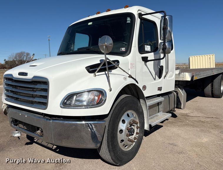 image for item FG2690 2024 Freightliner M2 flatbed truck