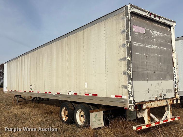 image for item FI0147 1998 Pine dry van trailer