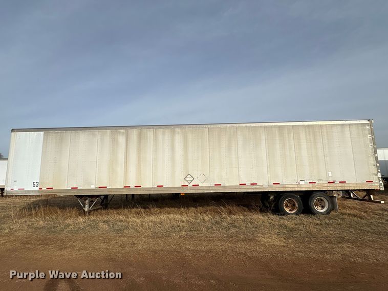 image for item FI0147 1998 Pine dry van trailer