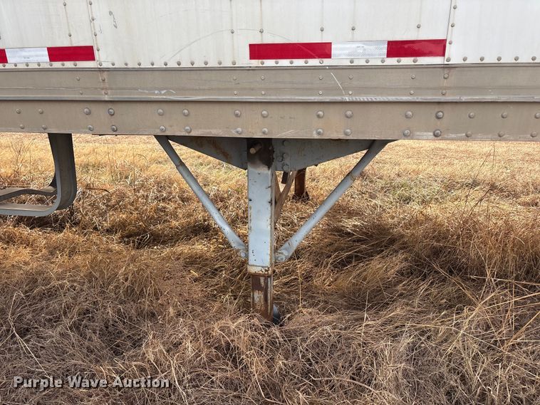 image for item FI0147 1998 Pine dry van trailer