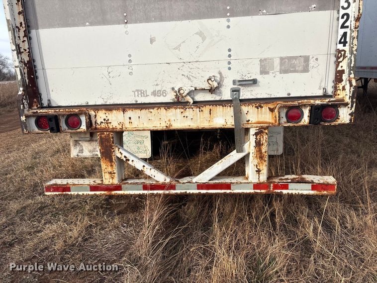 image for item FI0147 1998 Pine dry van trailer