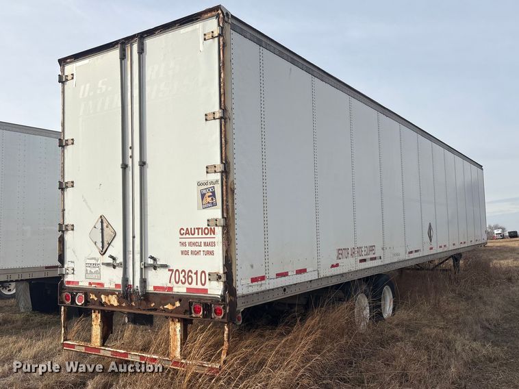 image for item FI0149 2007 Wabash dry van trailer