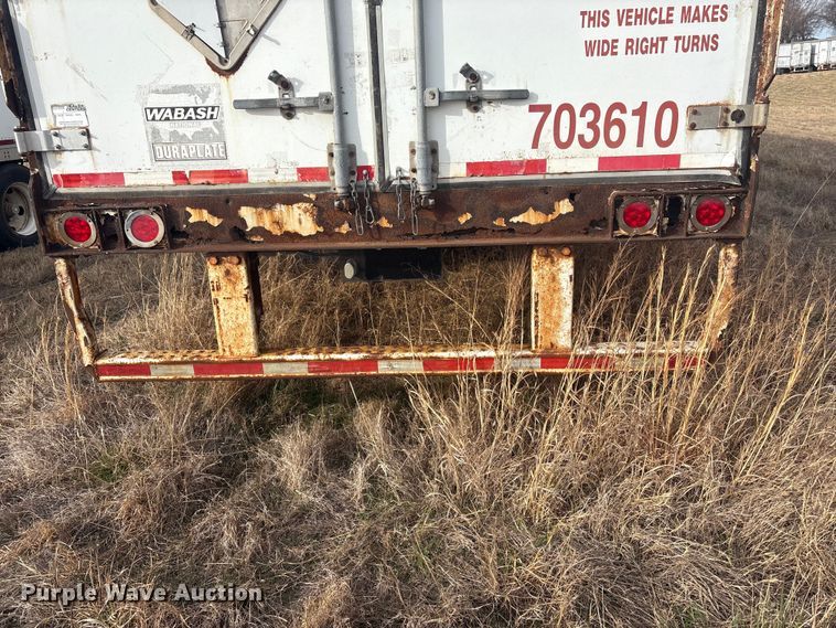 image for item FI0149 2007 Wabash dry van trailer