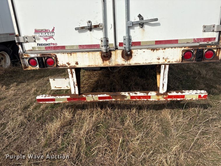 image for item FI0152 2003 Wabash dry van trailer