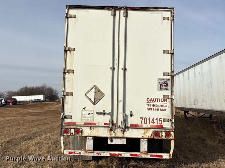 image for item FI0154 2006 Wabash dry van trailer