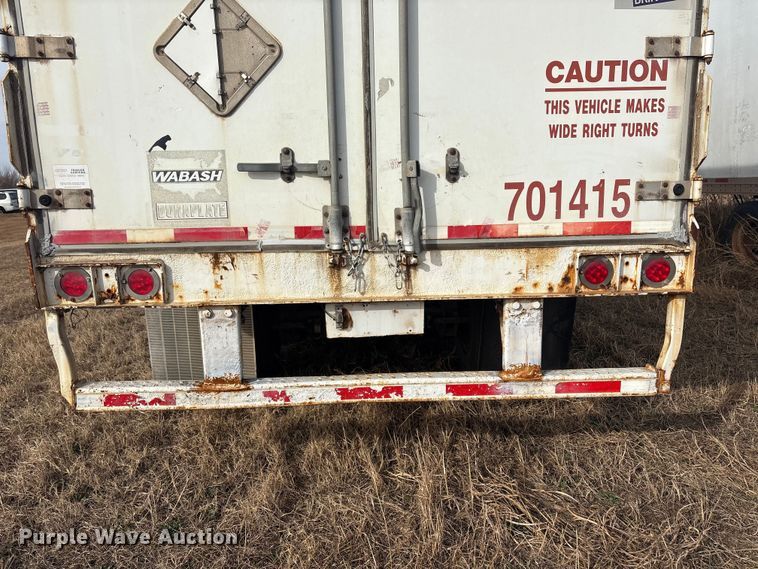 image for item FI0154 2006 Wabash dry van trailer