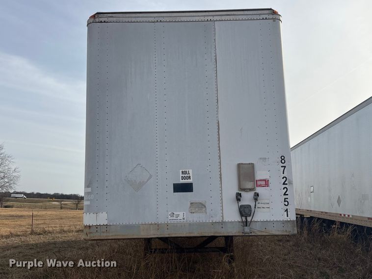 image for item FI0155 1998 Fruehauf dry van trailer