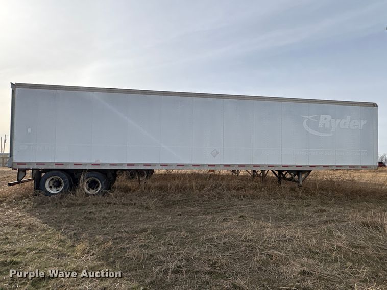image for item FI0155 1998 Fruehauf dry van trailer