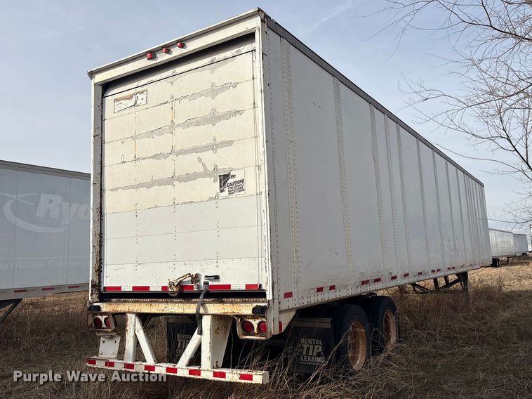 image for item FI0157 1999 Monon MP3-32-ST-48W dry van trailer