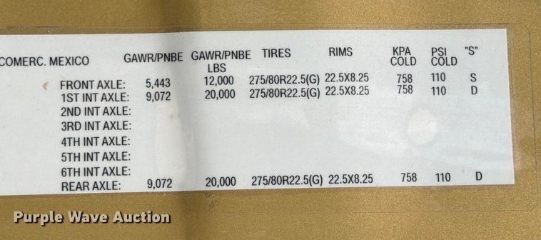 image for item YA0646 2018 Freightliner Cascadia semi truck