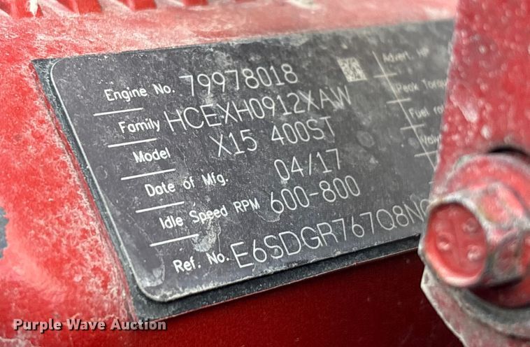 image for item YA1720 2018 Peterbilt 579 semi truck