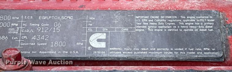 image for item YA1720 2018 Peterbilt 579 semi truck